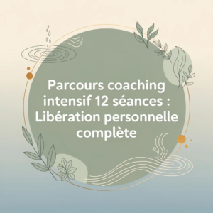 Parcours coaching intensif 12 séances : Libération personnelle complète