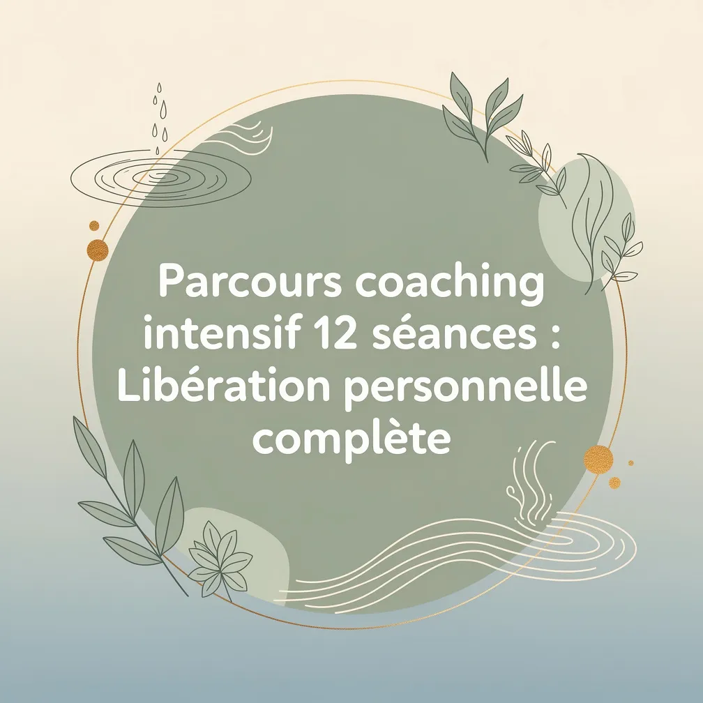 Parcours coaching intensif 12 séances : Libération personnelle complète