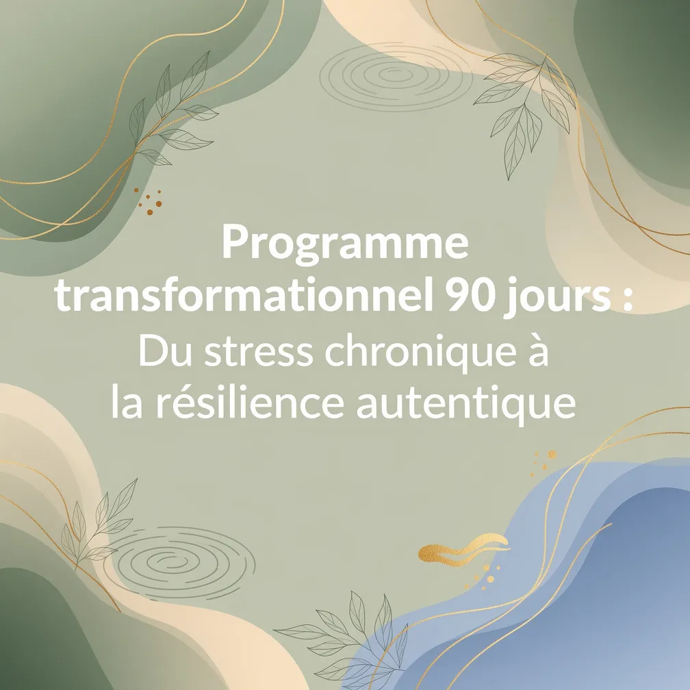 Programme transformationnel 90 jours : Du stress chronique à la résilience authentique