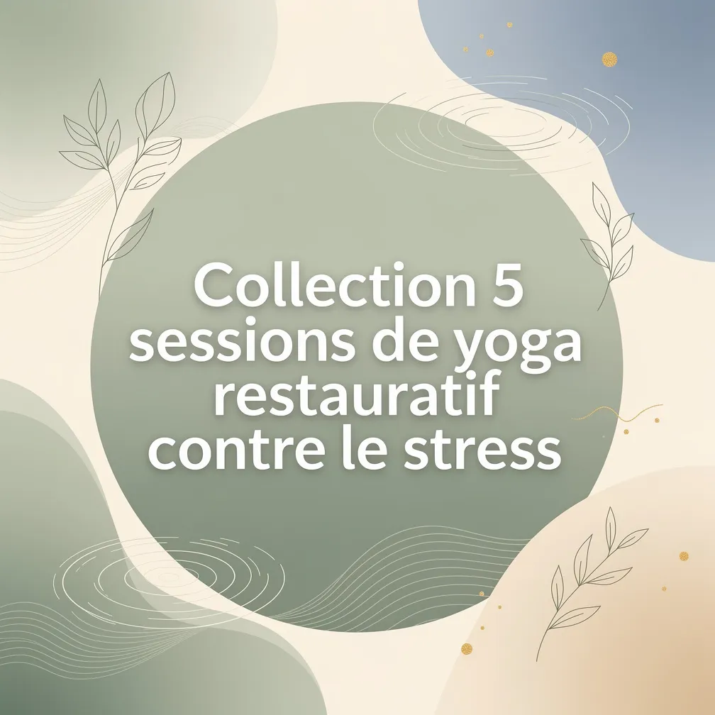Collection 5 sessions de yoga restauratif contre le stress